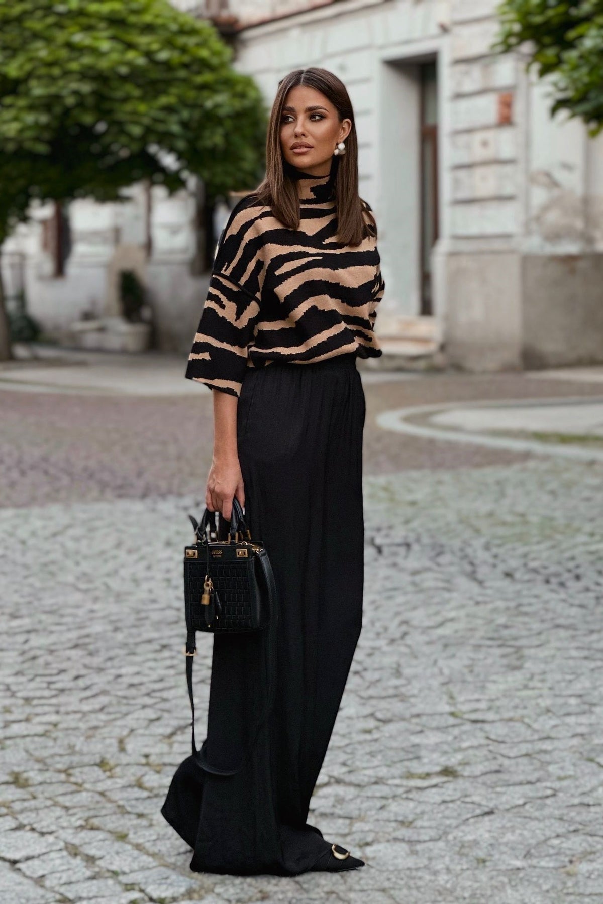 Camisola SOLENE - Zebra Bege