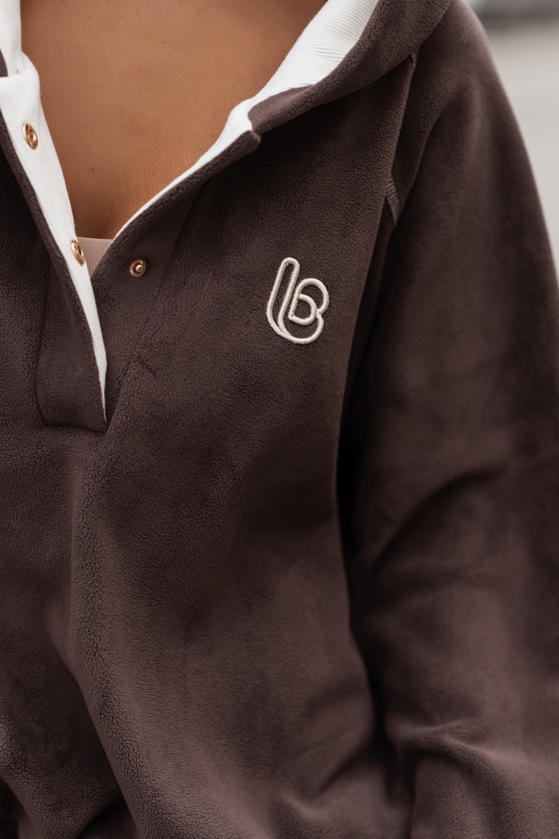Sweatshirt Polar LOOM - Castanho e Bege
