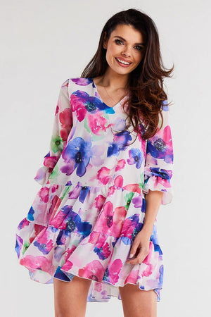 Vestido de dia modelo 196713 awama