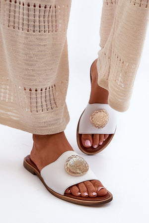 Chinelos de dedo modelo 198268 Pise com estilo