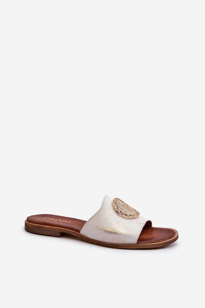 Chinelos de dedo modelo 198270 Pise com estilo