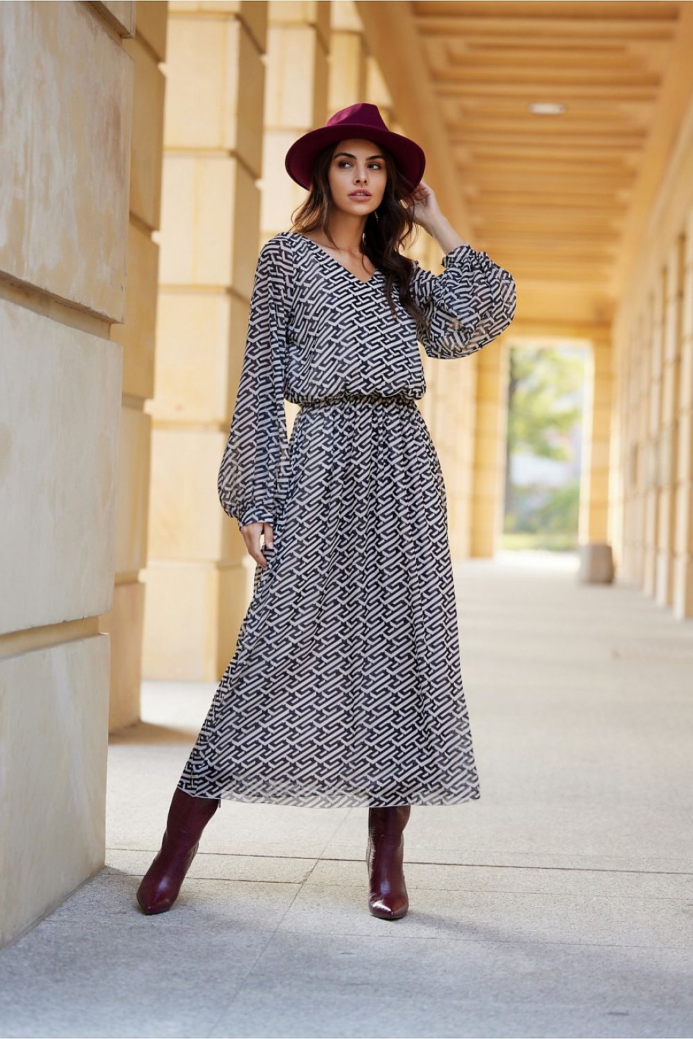 Vestido de dia modelo 201940 Roco Fashion