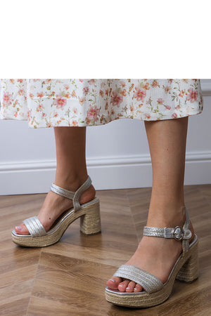 Sandálias de salto modelo 213372 PRIMO