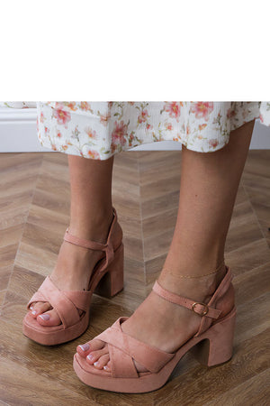 Sandálias de salto modelo 213412 PRIMO