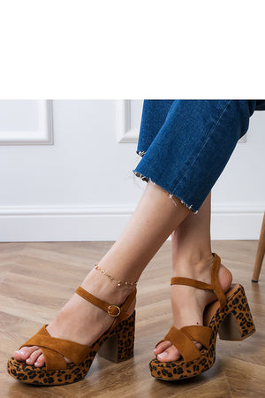 Sandálias de salto modelo 213413 PRIMO