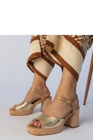 Sandálias de salto alto modelo 214002 PRIMO