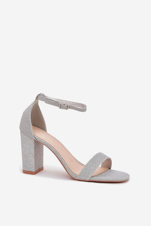 Sandálias de tacão modelo 215641 Pise com estilo