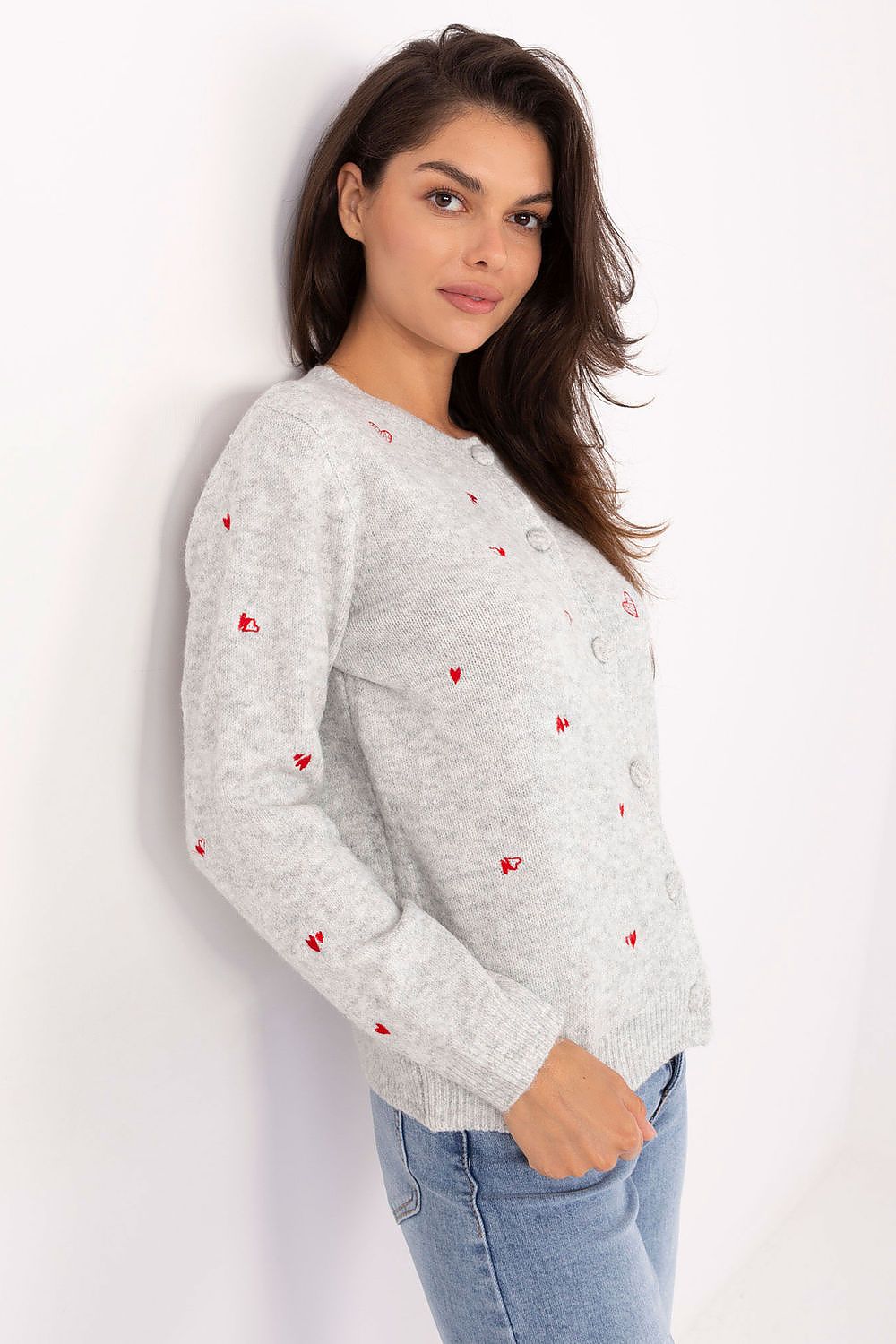 Cardigan modelo 216530 Preço de Fábrica