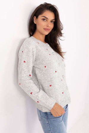 Cardigan modelo 216530 Preço de Fábrica