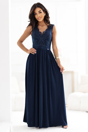 Vestido comprido modelo 217775 Numoco