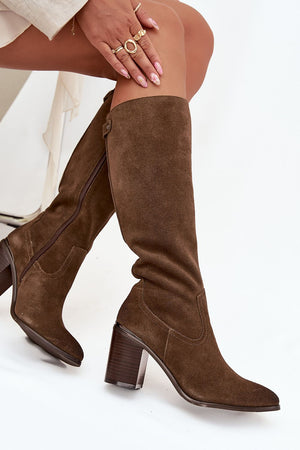 Botas de salto alto modelo 218731 Pise com estilo