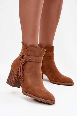Botas de salto alto modelo 219242 Pise com estilo
