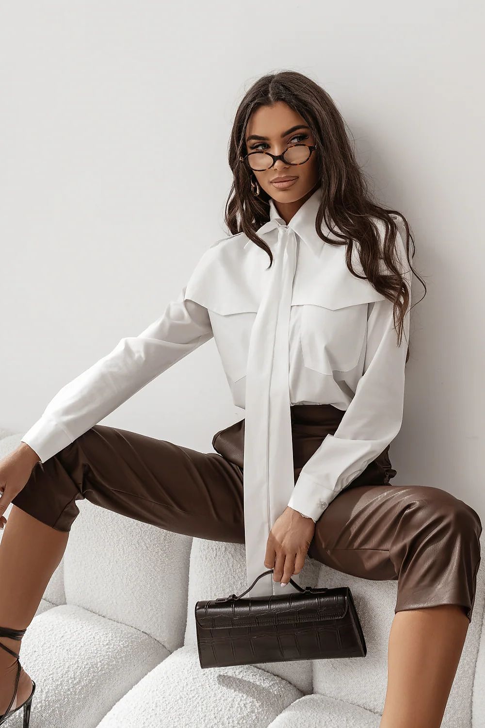 Camisa de manga comprida modelo 219510 LaBalancia