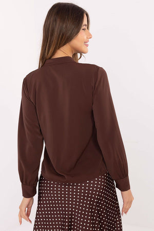 Camisa de manga comprida modelo 220331 Itália Moda