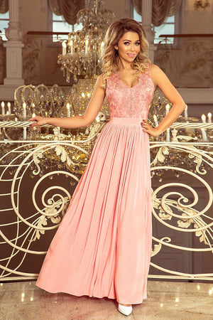 Vestido comprido modelo 132459 Numoco