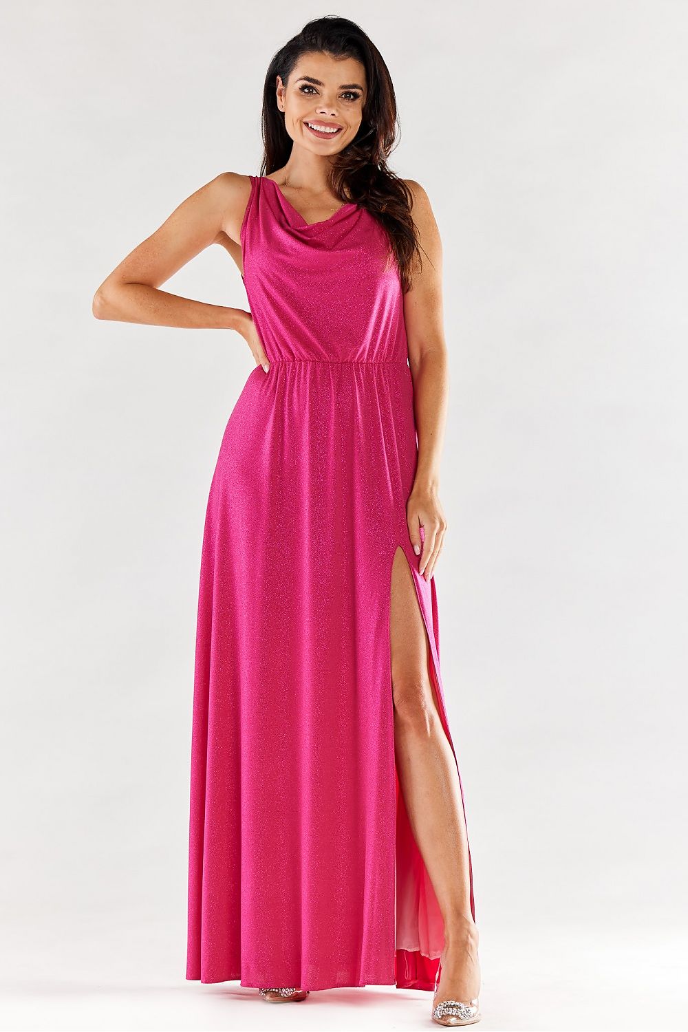Vestido comprido modelo 174348 awama