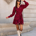 Vestido ANNA - Manchas Vermelhas
