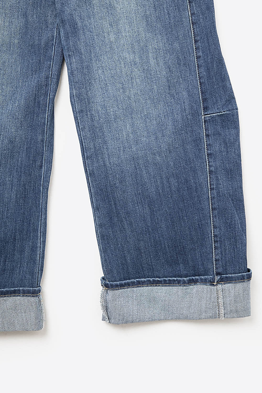 Calças de Ganga Barrel - Lavagem Média — imagem 13