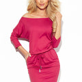 Vestido Desportivo com Bolsos - Framboesa
