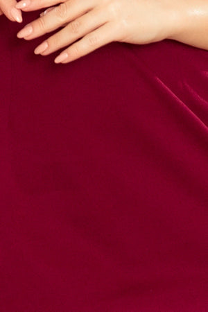 Vestido KELLY com Decote — Bordô — imagem 6