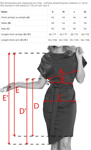 Vestido com Saia Assimétrica e Cinto — Bordô — imagem 9
