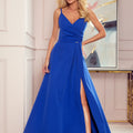 Vestido Longo CHIARA com Alças - Azul Real