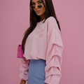Sweatshirt REMY Retro - Rosa Claro