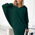 Vestido com Capuz - Verde