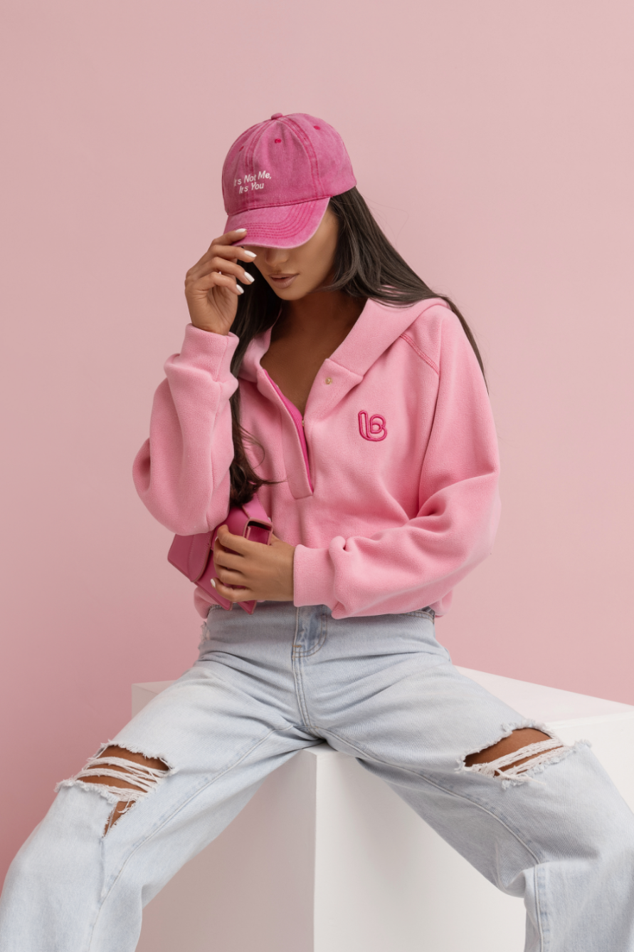 Sweatshirt Polar LOOM - Rosa Claro