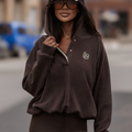 Sweatshirt Polar LOOM - Castanho e Matcha