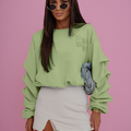 Sweatshirt REMY Retro - Matcha