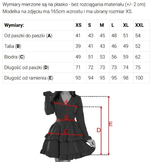 Vestido Trapézio NELIA com Rosa e Mangas Transparentes - Azul-Marinho