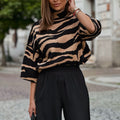 Camisola SOLENE - Zebra Bege