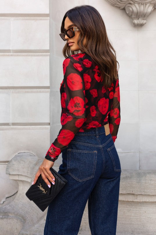 Camisola de Tule BLAKE - Rosa