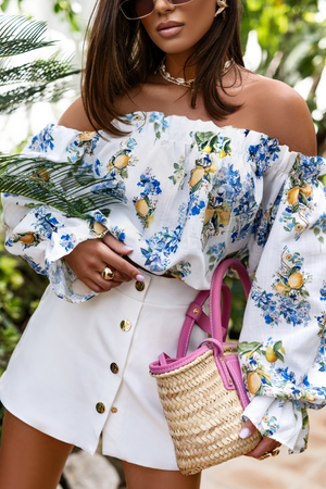 Blusa MIA com Ombros Descobertos - Lima