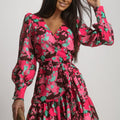 Vestido ANNA - Manchas Verdes