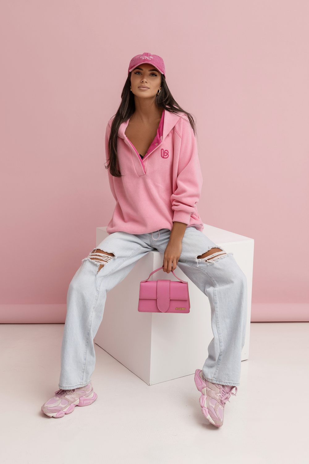 Sweatshirt Polar LOOM - Rosa Claro