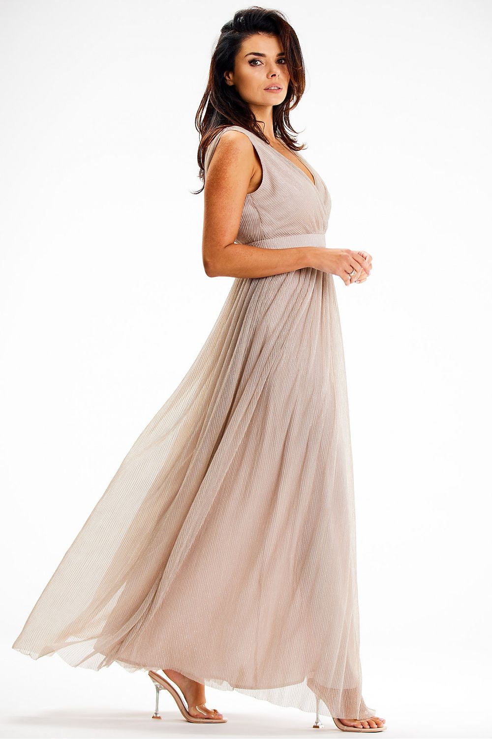  Vestido comprido modelo 189443 awama