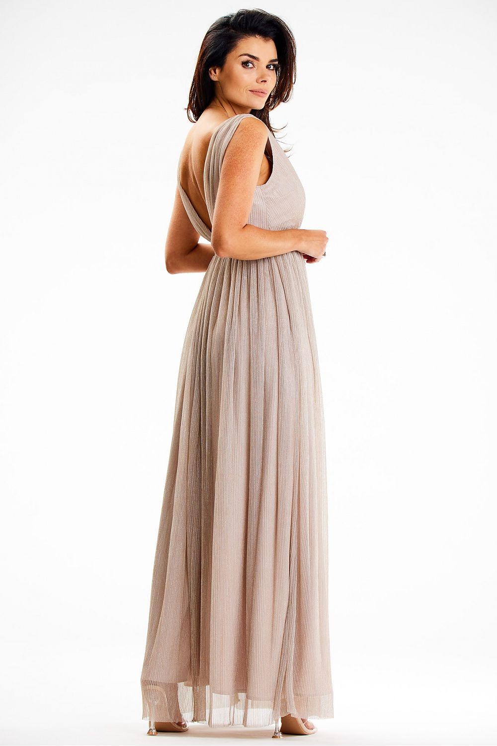  Vestido comprido modelo 189443 awama