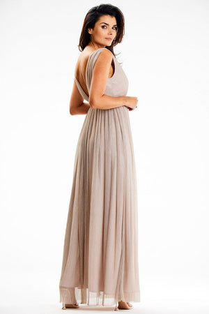  Vestido comprido modelo 189443 awama