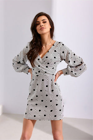  Vestido de cocktail modelo 194302 Roco Fashion
