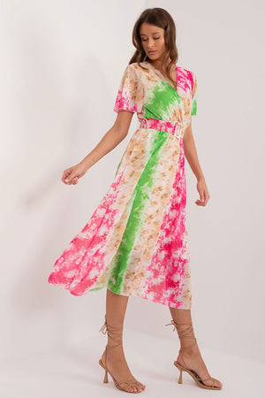  Vestido de dia modelo 196197 Itália Moda