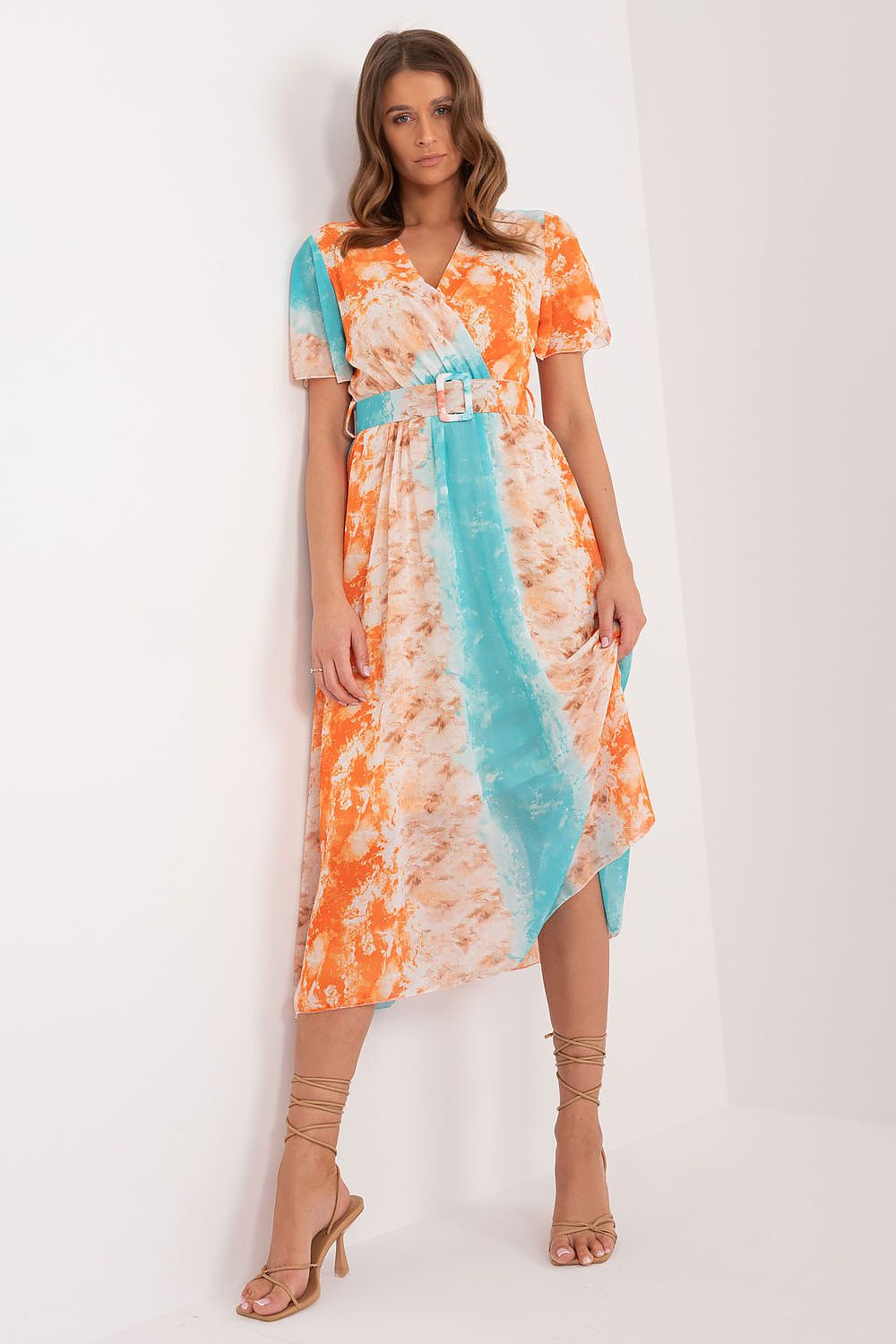  Vestido de dia modelo 196198 Itália Moda
