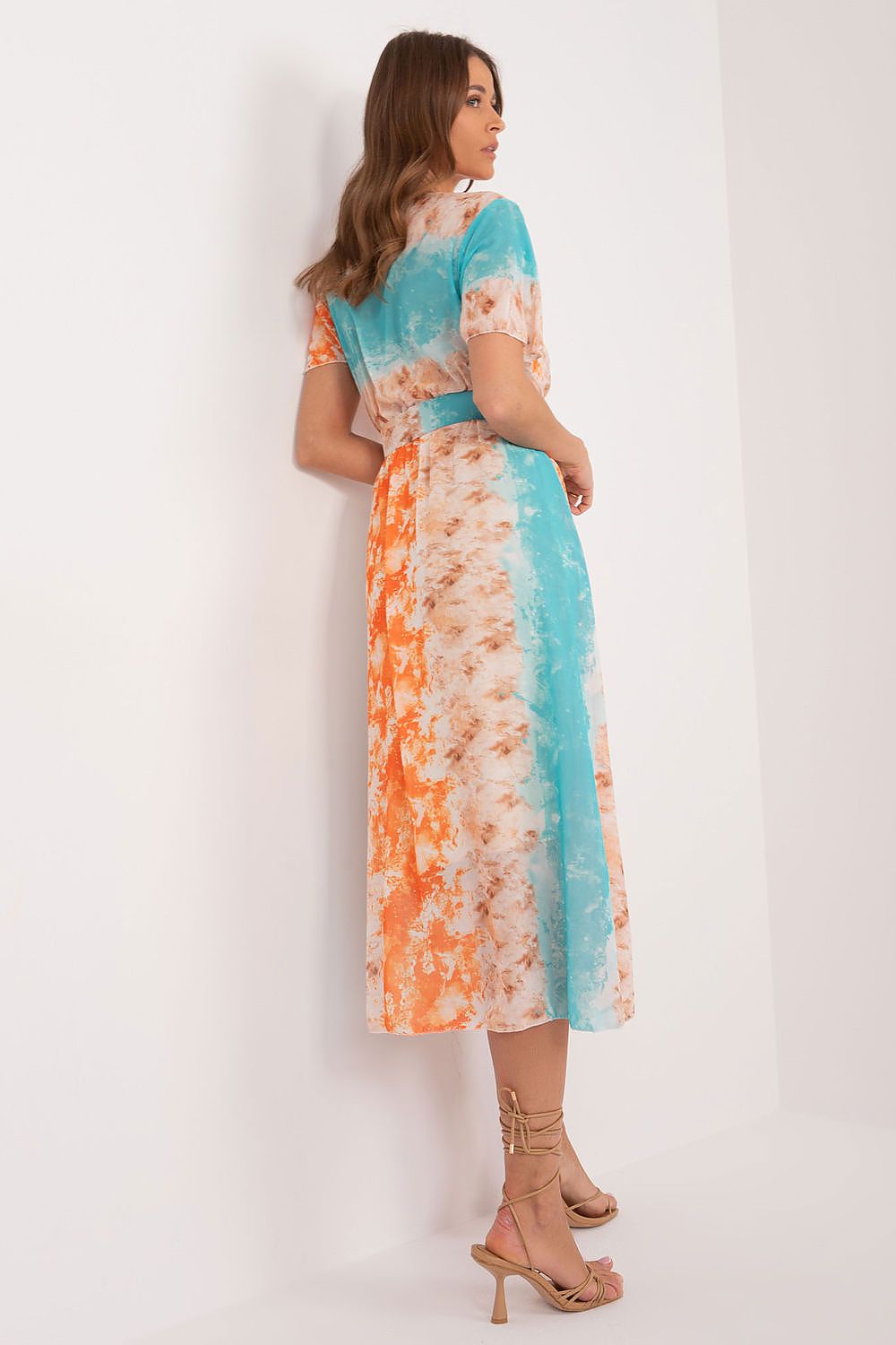  Vestido de dia modelo 196198 Itália Moda