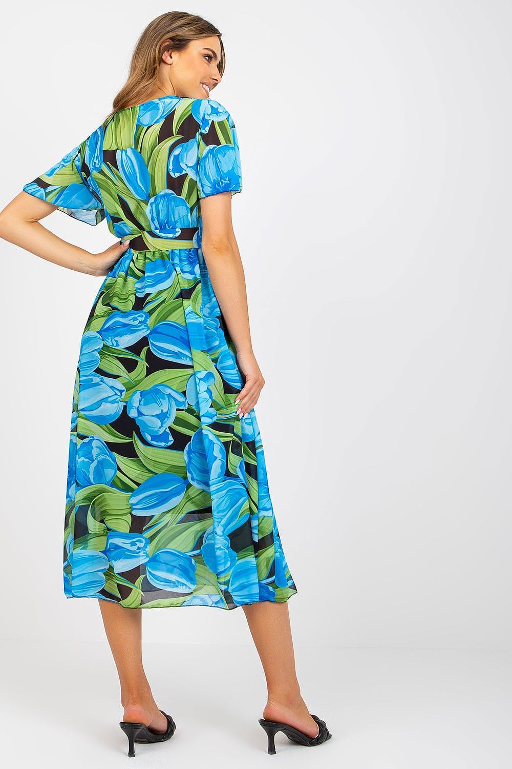  Vestido de dia modelo 196200 Itália Moda