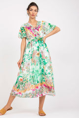  Vestido de dia modelo 196202 Itália Moda