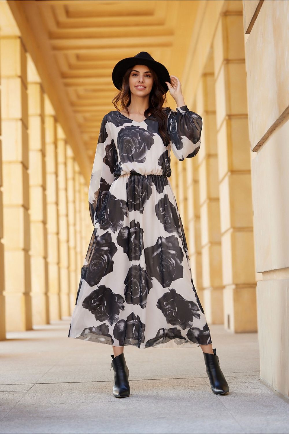  Vestido de dia modelo 201941 Roco Fashion
