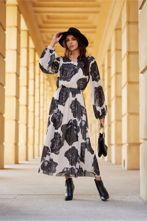  Vestido de dia modelo 201941 Roco Fashion