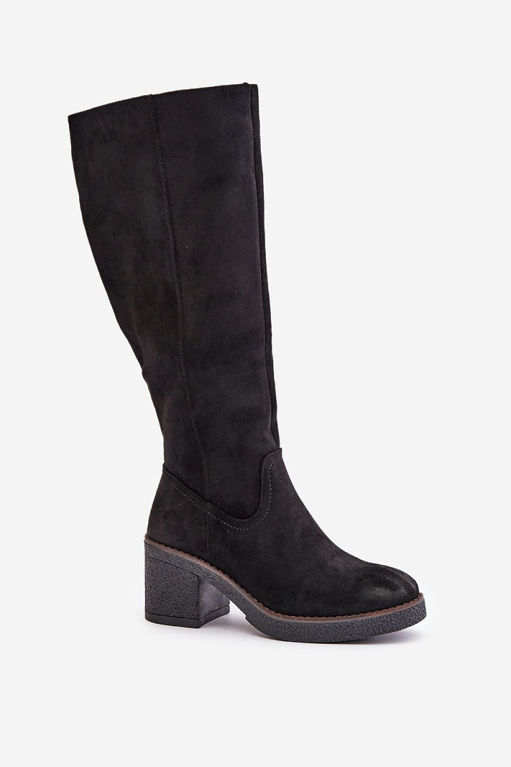 Botas de salto alto modelo 202103 Estilo de passo