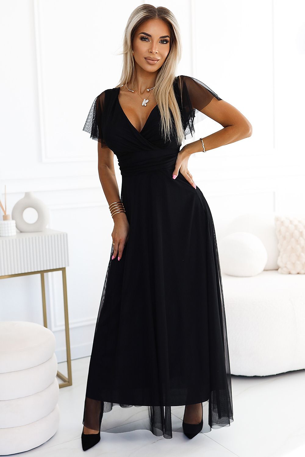  Vestido comprido modelo 203092 Numoco